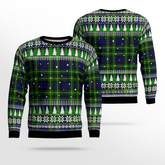 Clan Campbell of Breadalbane Modern Tartan Christmas Ugly Sweater RJ97 Campbell of Breadalbane Modern Tartan Tartan Ugly Sweater